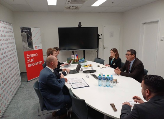 Azərbaycan və Çexiya arasında idman sahəsində əməkdaşlığın genişləndirilməsi müzakirə edilib